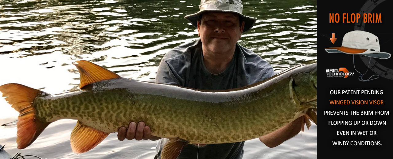 Product DetailsThe OSPREY performance sun hat was designed for constant water exposure and the need for freedom of arm movement around the head. The brim shape protects the tips of the ears and the back of the neck from harmful UV rays, yet doesn't get in the way while doing things like paddling or fly casting. The "Winged Vision Visor" keeps the brim out of your face, so you can focus on the task at hand. It floats, drys quickly and has a headband designed not to sag when wet. The OSPREY is the solution to a problem that got us started designing "visionary sun protection".UPF 50+ Certified Breathable FabricWinged Vision Visor (Patent Pending)Convertible Cord System (Patent Pending)Water Repellent Sun Hat100% Recycled PolyesterNo-Sag Wicking HeadbandSide Mesh Wicking LinerReflective Safety LogoHeat Releasing VentsOne Handed Size AdjusterInside Stash PocketFloatsLifetime Product WarrantyDesigned in USA / ImportedBrim Measurements: Front 3" Sides 1 ¼" Back 2 ¼"SUP HatStand Up Paddle Board HatPaddle Surfing HatFishing Hat