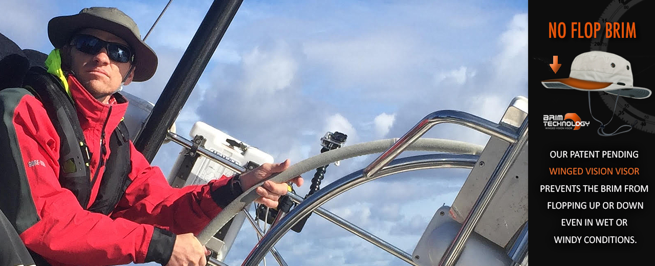 Product DetailsThe OSPREY performance sun hat was designed for constant water exposure and the need for freedom of arm movement around the head. The brim shape protects the tips of the ears and the back of the neck from harmful UV rays, yet doesn't get in the way while doing things like paddling or fly casting. The "Winged Vision Visor" keeps the brim out of your face, so you can focus on the task at hand. It floats, drys quickly and has a headband designed not to sag when wet. The OSPREY is the solution to a problem that got us started designing "visionary sun protection".UPF 50+ Certified Breathable FabricWinged Vision Visor (Patent Pending)Convertible Cord System (Patent Pending)Water Repellent Sun Hat100% Recycled PolyesterNo-Sag Wicking HeadbandSide Mesh Wicking LinerReflective Safety LogoHeat Releasing VentsOne Handed Size AdjusterInside Stash PocketFloatsLifetime Product WarrantyDesigned in USA / ImportedBrim Measurements: Front 3" Sides 1 ¼" Back 2 ¼"SUP HatStand Up Paddle Board HatPaddle Surfing HatFishing Hat